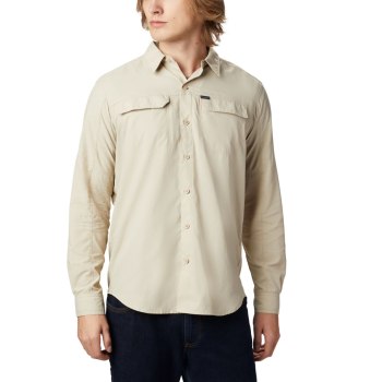 Columbia Overhemd Heren, Silver Ridge 2.0 Long Sleeve Khaki, 10WXZMRBN